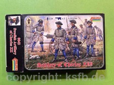 1:72 Strelets #043 Nordische Kriege Artillerie von Charles dem XII Kanonen