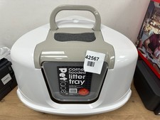 Petface Eck-Katzentoilette mit