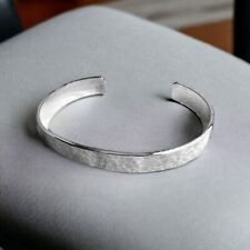 Herren Armreif gehämmert 925