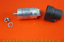 3H-2,8-ABS+Kappe  3µF 420V 2,8mm Steckeer 3uF Motorkondensator f. Brennermotor