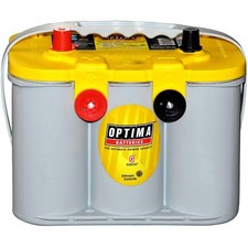 Optima YT U 4,2 AGM Batterie 12V 55Ah 765A YellowTop Auto Versorgungsbatterie