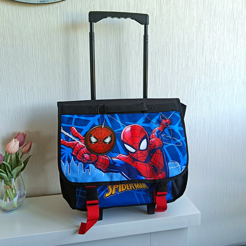 Spiderman schultasche trolley - spiderman,