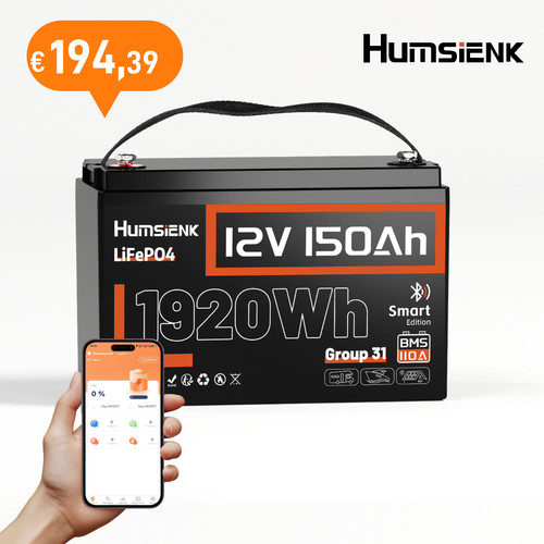 Humsienk 12v 150ah - 12v,