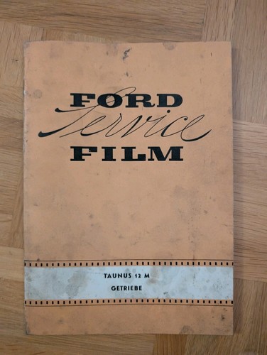 Ford service film taunus - ford,