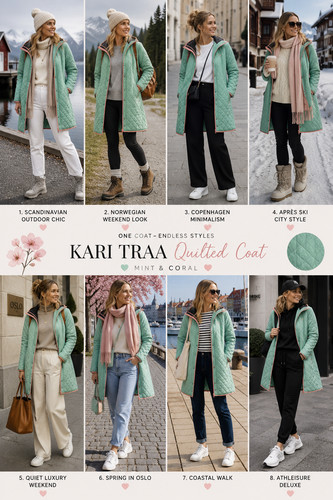 Kari traa steppmantel - kari, 36