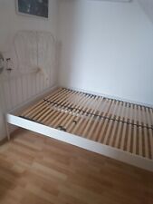 bett 140x200 weiß mit matratze gebraucht