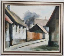 Abstract oil painting picture