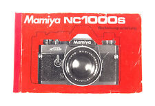 Bedienungsanleitung Mamiya NC1000s - 38257