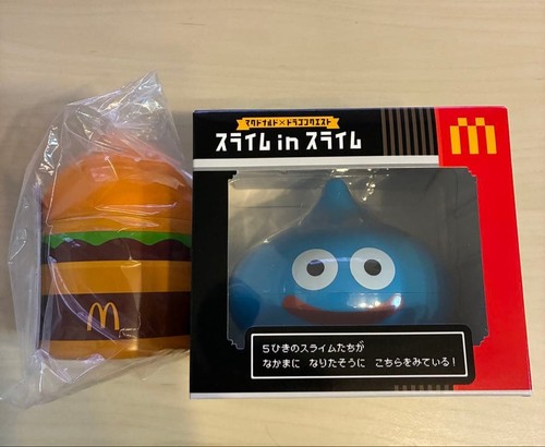 Mcdonalds dragon quest slime - x,