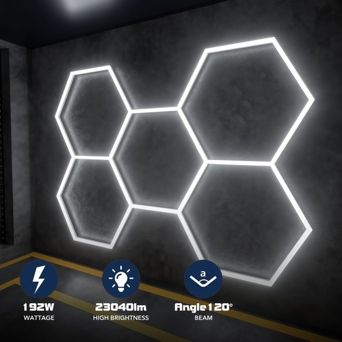 Hexagon led lampe röhren - led,