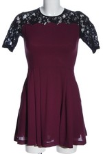 VAUDEVILLE & BURLESQUE Langarmkleid Damen Kleid Gr. DE 34 braun-schwarz Elegant