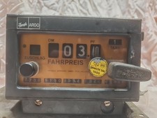 Vintage Kienzle Argo T12 Taxameter Mercedes W123 Dammler Selten Oldtimer Taxi