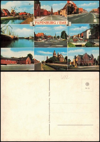 Papenburg mehrbildkarte - (ems),
