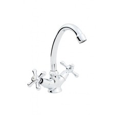 Waschtisch Armatur RETRO standbatterie Wasserhahn Armatur Waschbecken