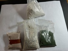 Heki Busch Noch Faller (?) Gips Steine Gleisschotter verschiedene Farben