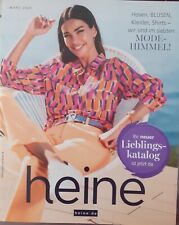 Katalog Heine Looks Lieblingskatalog März 2025 Hosen Blusen Kleider Shirts NEU