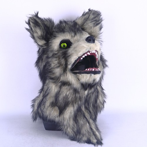 Moving mouth dog wolf - moving,