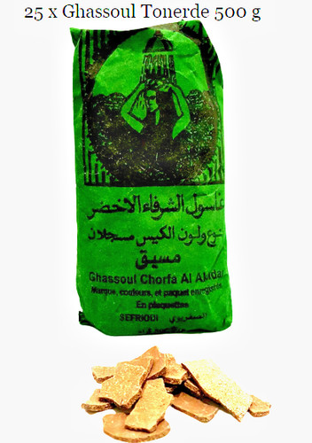 Ghassoul tonerde wascherde - ghassoul,