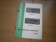 DDR Radio "Mira 5640 5660" RFT