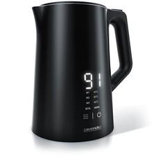 Arendo Wasserkocher AESTHET 1,5L Display im Gehäuse 2200 W Pure Eleganz