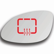 Spiegelglas Links Beheizbar