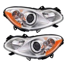 PAIR OF HALOGEN HEADLIGHT FOR