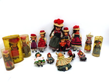 Vintage 16 Trachtenpuppen