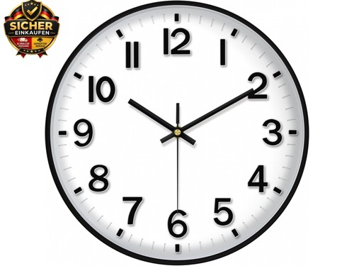 30cm wanduhr batteriebetrieben - wanduhr,