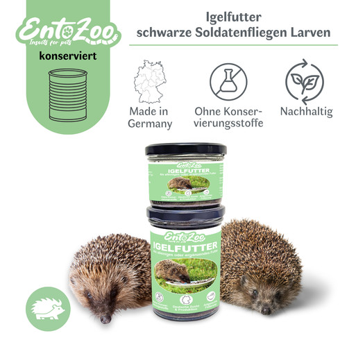 Entozoo igelfutter glas - igelfutter, im