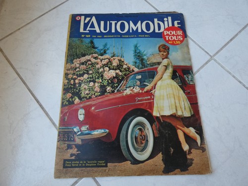 Automobile 169 1960 renault - l'automobile,