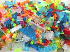 300 transparente Lego Steine Fenster Scheiben viele Kleinteile Konvolut(090422B)