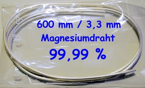 600 magnesiumdraht 3 - , 3,3