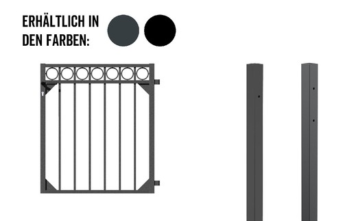 Alberts einzeltor schmuckzaun - einzeltor,