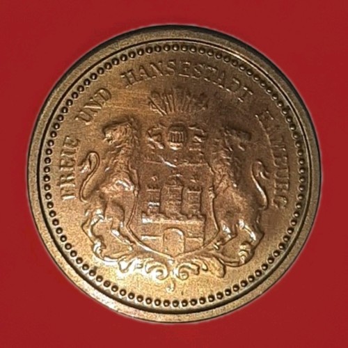 Hamburg mark 1876 j - hamburg,