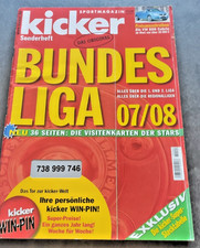 KICKER SONDERHEFT BUNDESLIGA