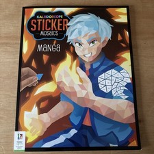 Manga Sticker Mosaics Activity