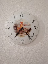 Hermle Wanduhr Hahn und Henne