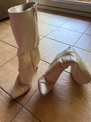 Catwalk stiletto stiefel weiß - catwalk,