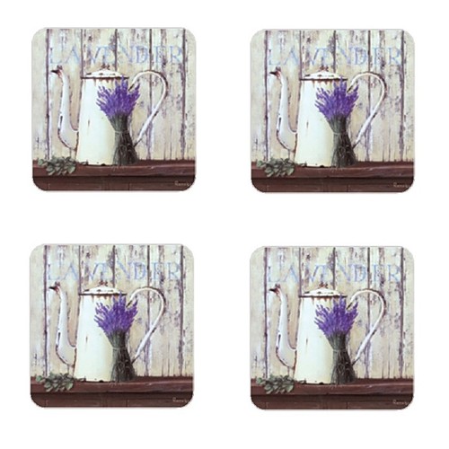 Kork untersetzer lavender - 4,