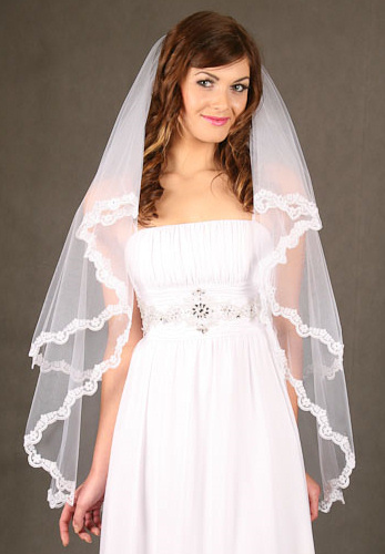 Braut schleier zum brautkleid - braut,