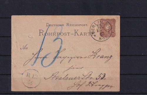K711 deutsches reich - k711), rohrpost