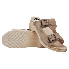 Gesundheitssandalen aus Holz für Damen mit orthopädischem Profil Clogs Sandalen