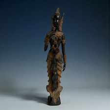 Tempelwächter Thailand Teppanom Bronze Figur Schutz Skulptur mythologische Engel