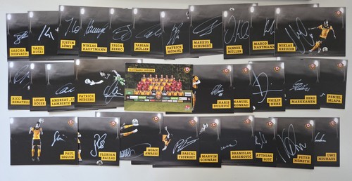 Dynamo dresden autogrammkarten - dresden,
