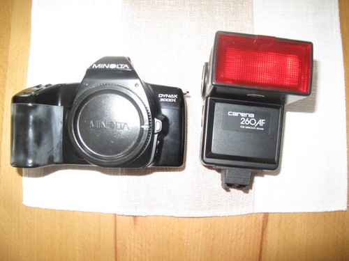 Minolta dynax 3000i plus blitz - plus,