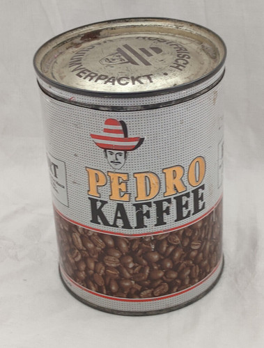 Alte blechdose pedro kaffee - alte,