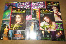 17 Gaslicht, Amulett, Akte X u.a. Mystery Romane, 11 Ausgaben Romanhefte.. bk025