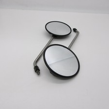 2 Spiegel Motorrad MZ ETZ 125 150 250 301 rechts links Ø120mm M10 Rückspiegel