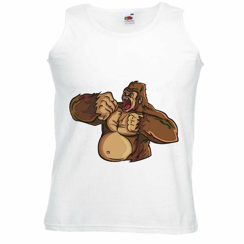 Tank top brauner gorilla - top, beim