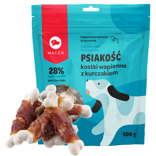 Maced hundeknochen mit huhn - maced,